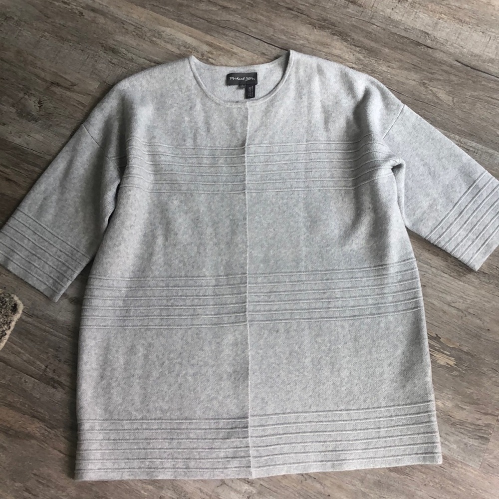 Small Michael Kor’s short sleeve cardigan sweater
